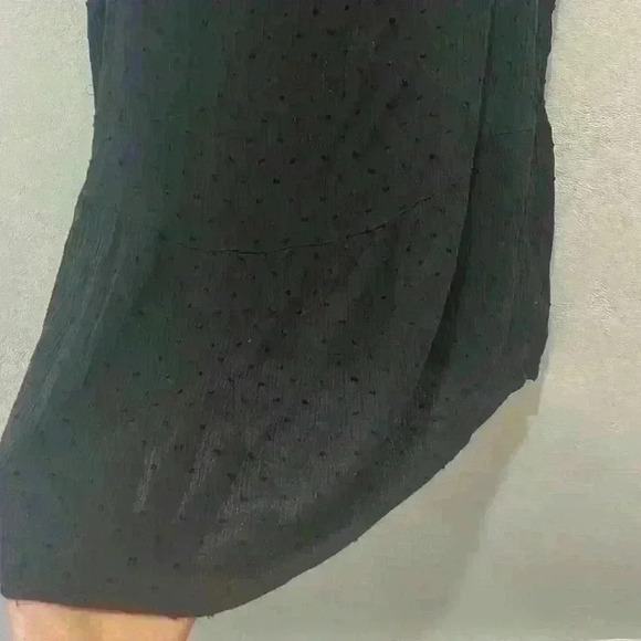 Zac & Rachel Black Sleeveless peplum top size large - Picture 6 of 9